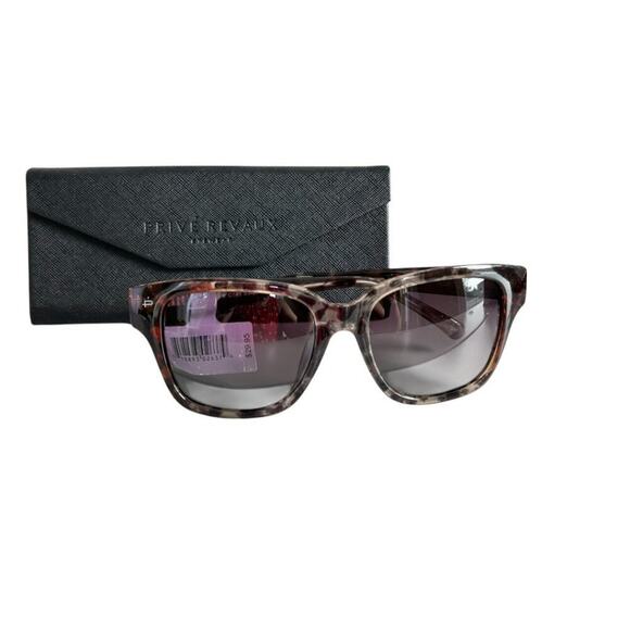 Privé Revaux Polarized Sunglasses Tortoise Square UV400 Designer Unisex - Picture 8 of 11